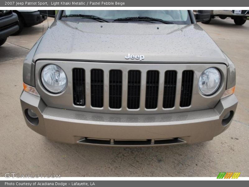Light Khaki Metallic / Pastel Pebble Beige 2007 Jeep Patriot Sport