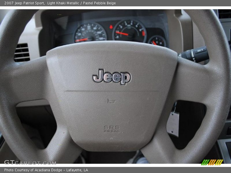 Light Khaki Metallic / Pastel Pebble Beige 2007 Jeep Patriot Sport