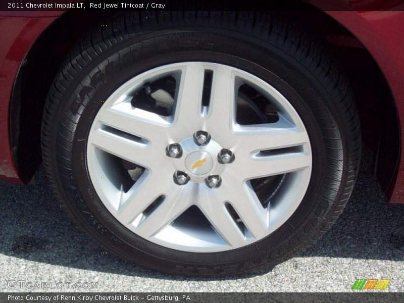 Red Jewel Tintcoat / Gray 2011 Chevrolet Impala LT