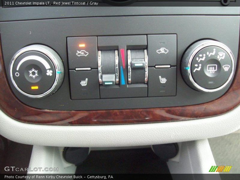 Red Jewel Tintcoat / Gray 2011 Chevrolet Impala LT