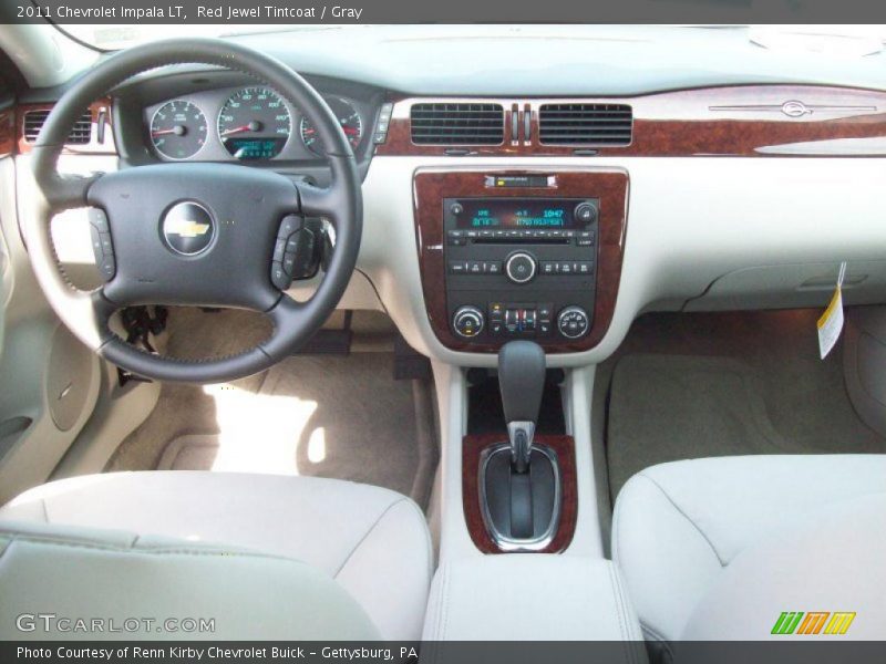 Red Jewel Tintcoat / Gray 2011 Chevrolet Impala LT