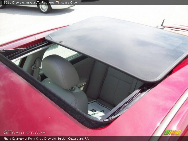 Red Jewel Tintcoat / Gray 2011 Chevrolet Impala LT