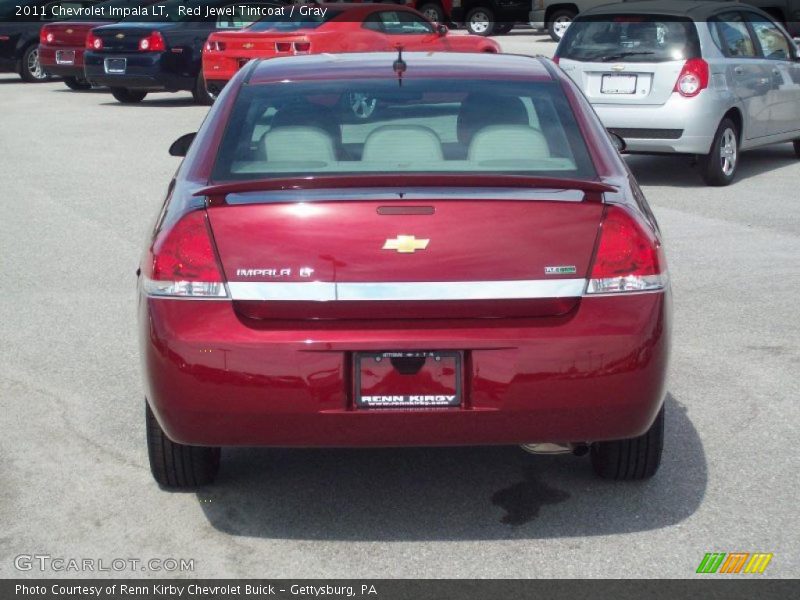 Red Jewel Tintcoat / Gray 2011 Chevrolet Impala LT