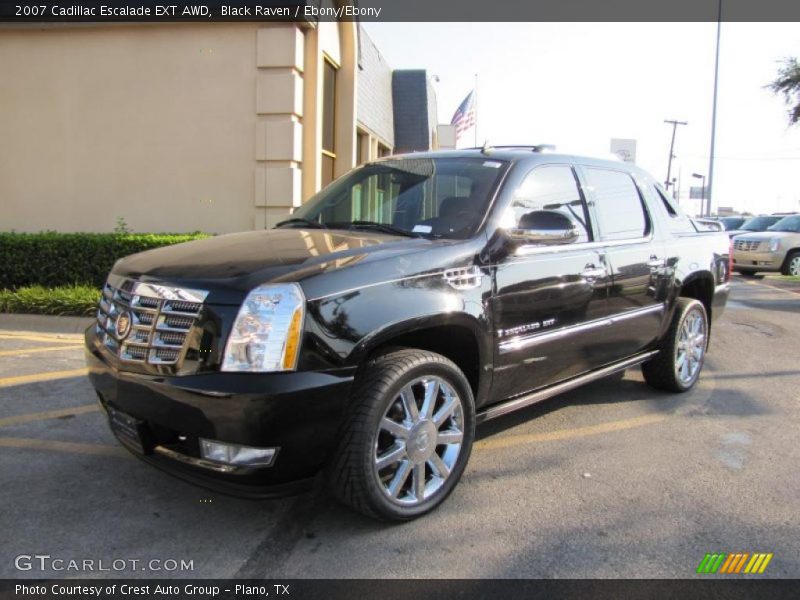 Black Raven / Ebony/Ebony 2007 Cadillac Escalade EXT AWD