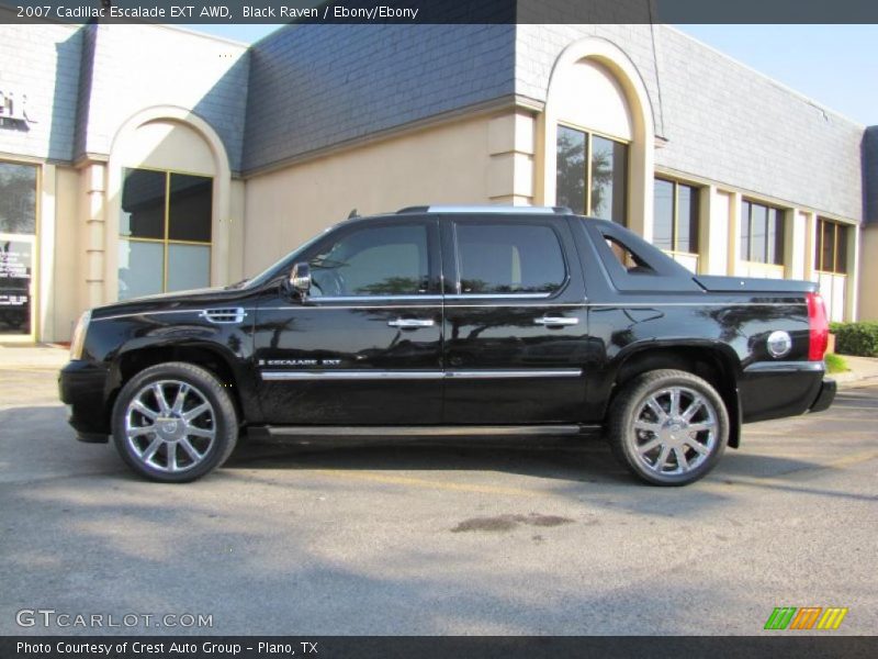 Black Raven / Ebony/Ebony 2007 Cadillac Escalade EXT AWD