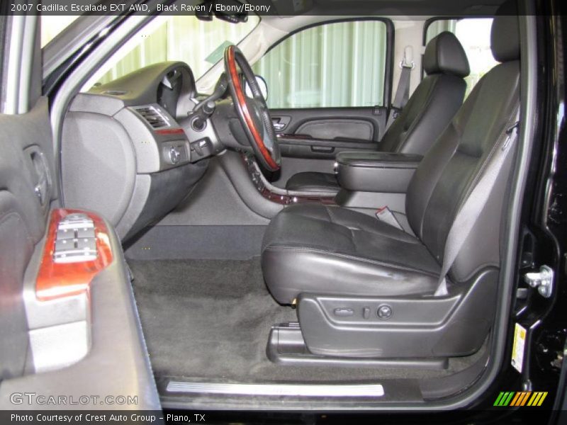 Black Raven / Ebony/Ebony 2007 Cadillac Escalade EXT AWD