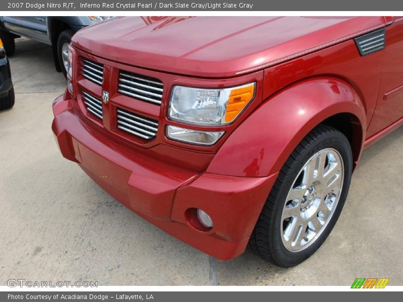 Inferno Red Crystal Pearl / Dark Slate Gray/Light Slate Gray 2007 Dodge Nitro R/T