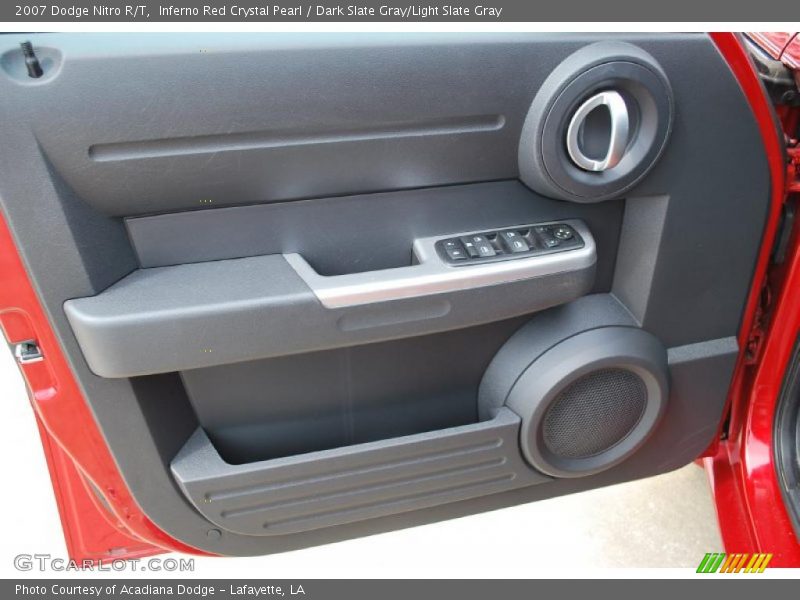 Inferno Red Crystal Pearl / Dark Slate Gray/Light Slate Gray 2007 Dodge Nitro R/T