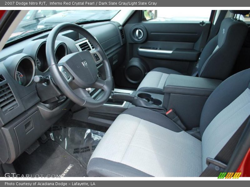 Inferno Red Crystal Pearl / Dark Slate Gray/Light Slate Gray 2007 Dodge Nitro R/T