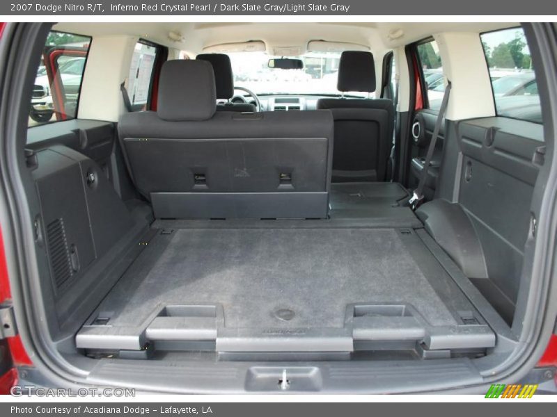 Inferno Red Crystal Pearl / Dark Slate Gray/Light Slate Gray 2007 Dodge Nitro R/T