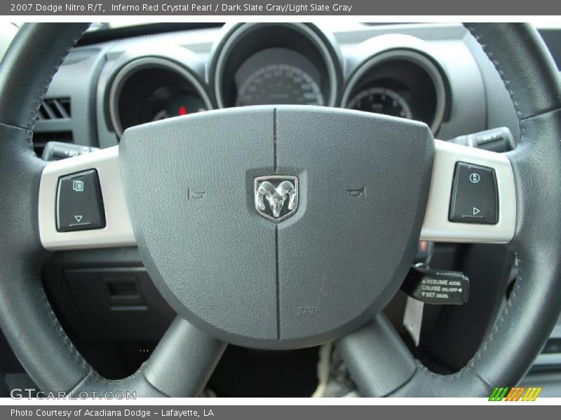 Inferno Red Crystal Pearl / Dark Slate Gray/Light Slate Gray 2007 Dodge Nitro R/T