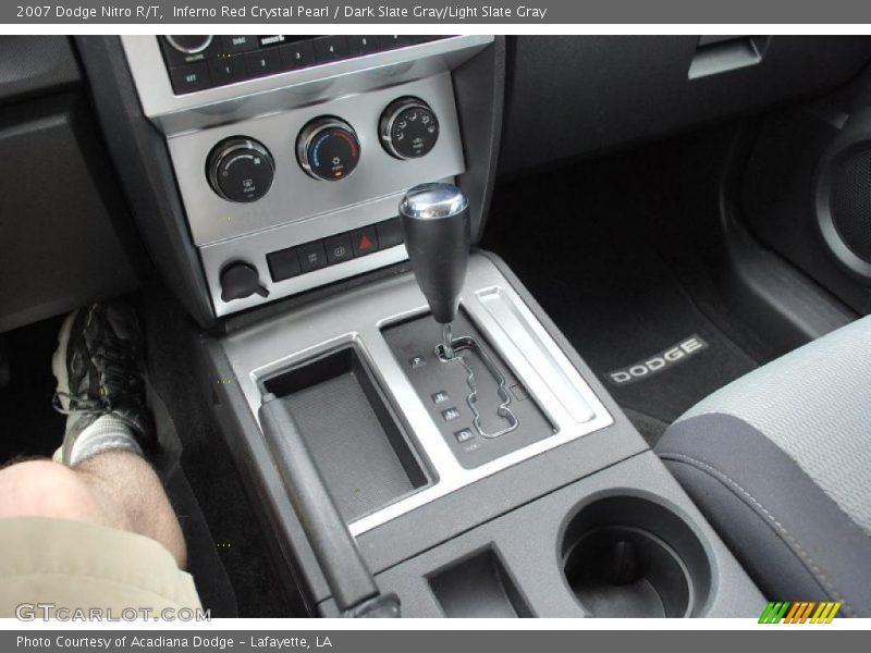 Inferno Red Crystal Pearl / Dark Slate Gray/Light Slate Gray 2007 Dodge Nitro R/T