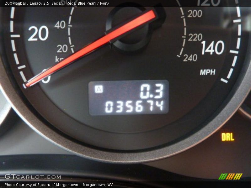 Regal Blue Pearl / Ivory 2007 Subaru Legacy 2.5i Sedan