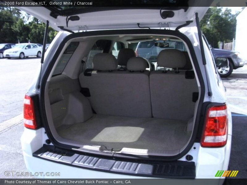 Oxford White / Charcoal 2008 Ford Escape XLT