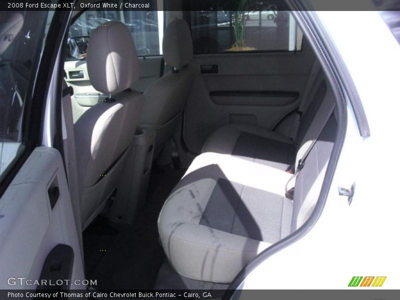 Oxford White / Charcoal 2008 Ford Escape XLT