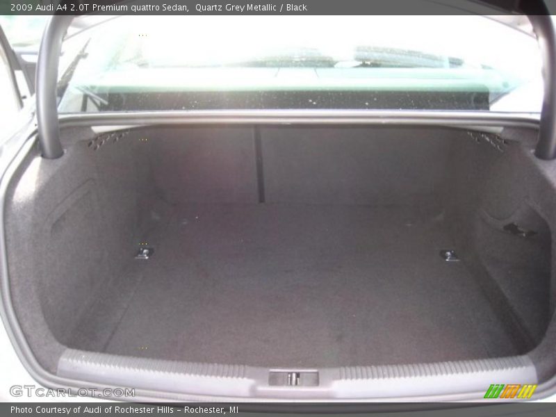 Quartz Grey Metallic / Black 2009 Audi A4 2.0T Premium quattro Sedan