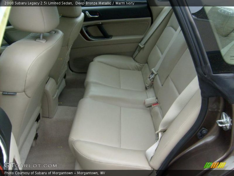 Deep Bronze Metallic / Warm Ivory 2008 Subaru Legacy 2.5i Limited Sedan