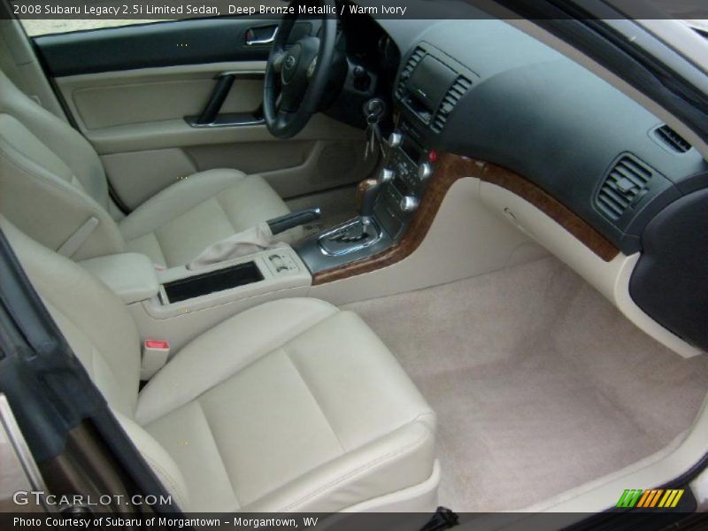 Deep Bronze Metallic / Warm Ivory 2008 Subaru Legacy 2.5i Limited Sedan