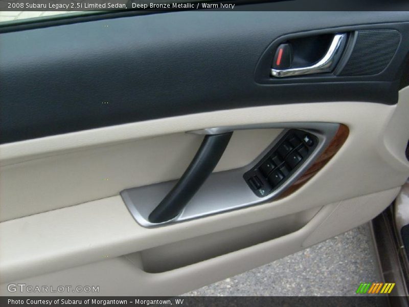 Deep Bronze Metallic / Warm Ivory 2008 Subaru Legacy 2.5i Limited Sedan