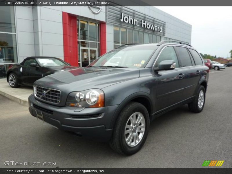 Titanium Gray Metallic / Off Black 2008 Volvo XC90 3.2 AWD