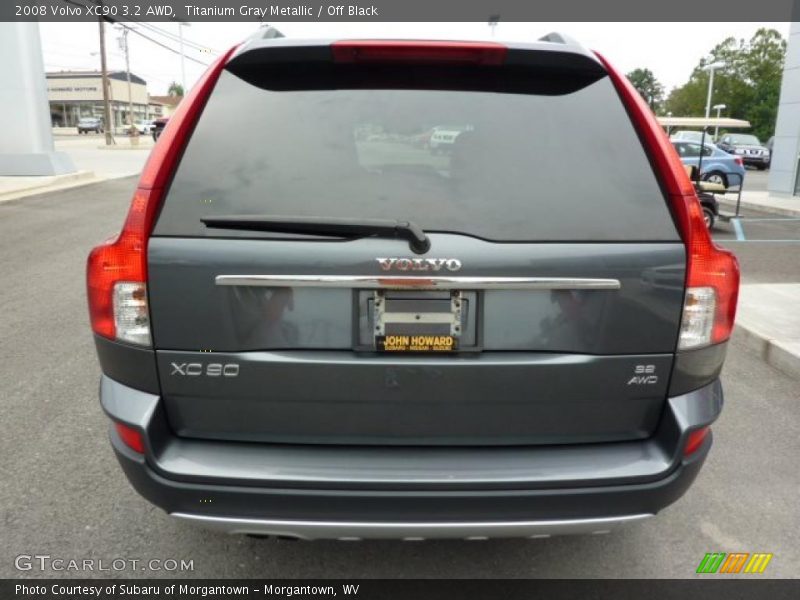 Titanium Gray Metallic / Off Black 2008 Volvo XC90 3.2 AWD