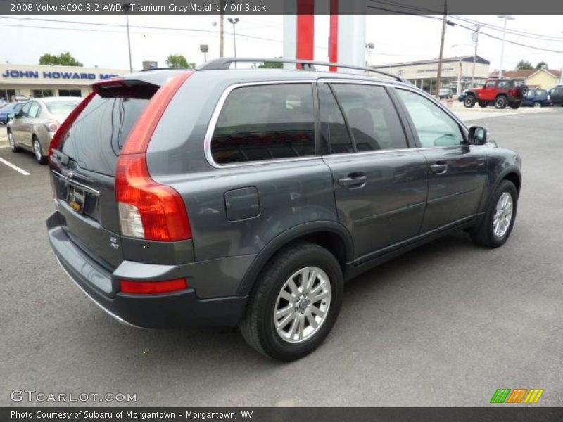 Titanium Gray Metallic / Off Black 2008 Volvo XC90 3.2 AWD