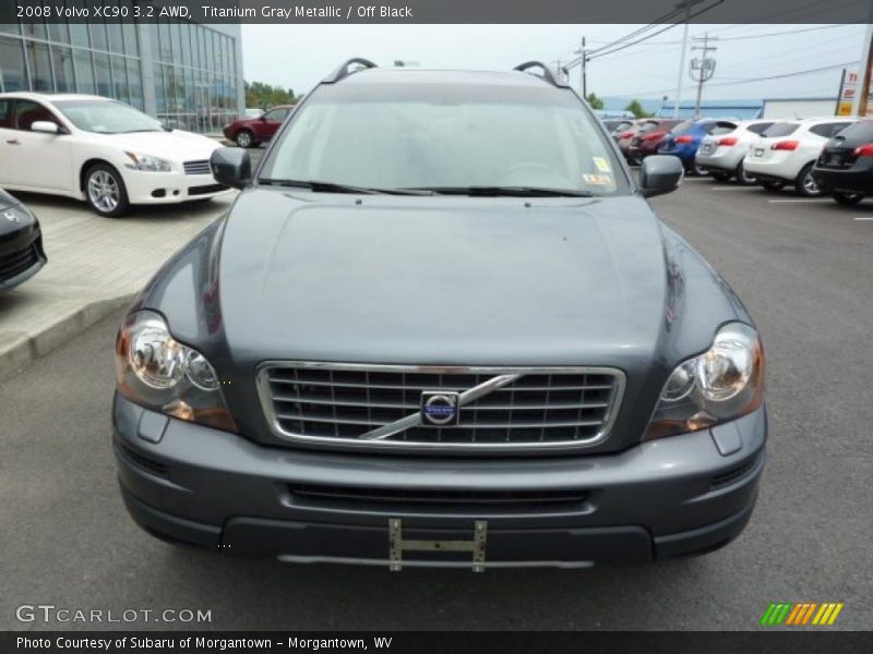 Titanium Gray Metallic / Off Black 2008 Volvo XC90 3.2 AWD