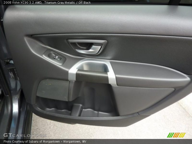 Titanium Gray Metallic / Off Black 2008 Volvo XC90 3.2 AWD