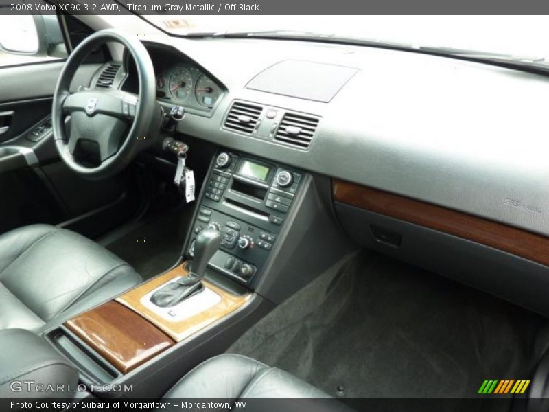 Titanium Gray Metallic / Off Black 2008 Volvo XC90 3.2 AWD