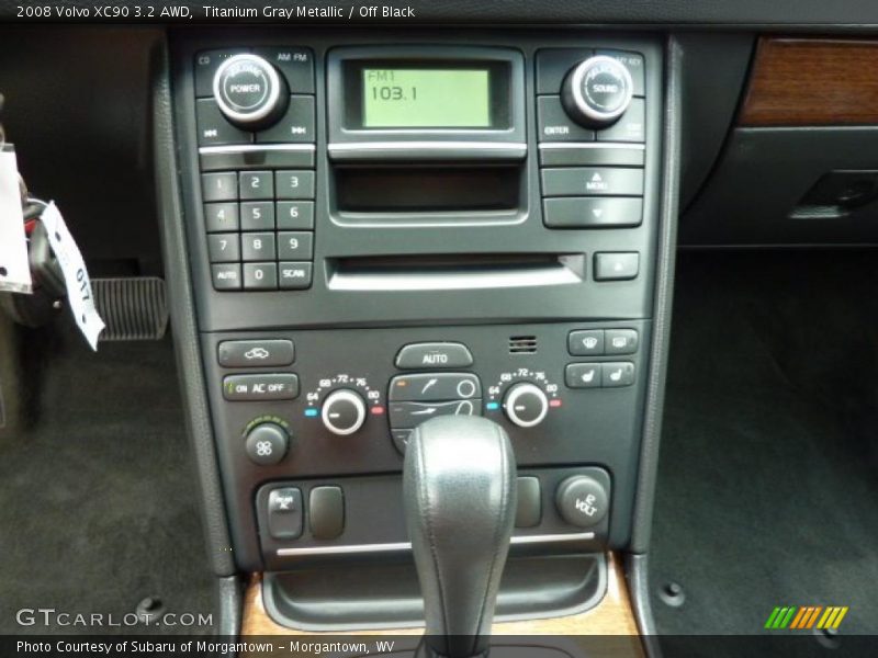Titanium Gray Metallic / Off Black 2008 Volvo XC90 3.2 AWD
