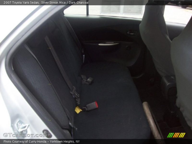 Silver Streak Mica / Dark Charcoal 2007 Toyota Yaris Sedan