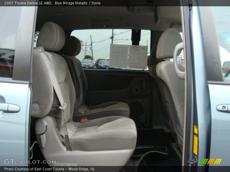 Blue Mirage Metallic / Stone 2007 Toyota Sienna LE AWD