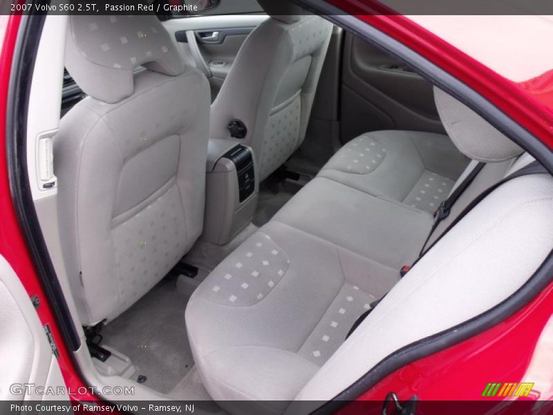 Passion Red / Graphite 2007 Volvo S60 2.5T