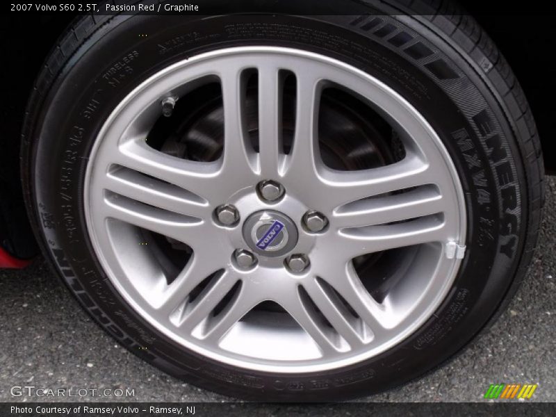 Passion Red / Graphite 2007 Volvo S60 2.5T