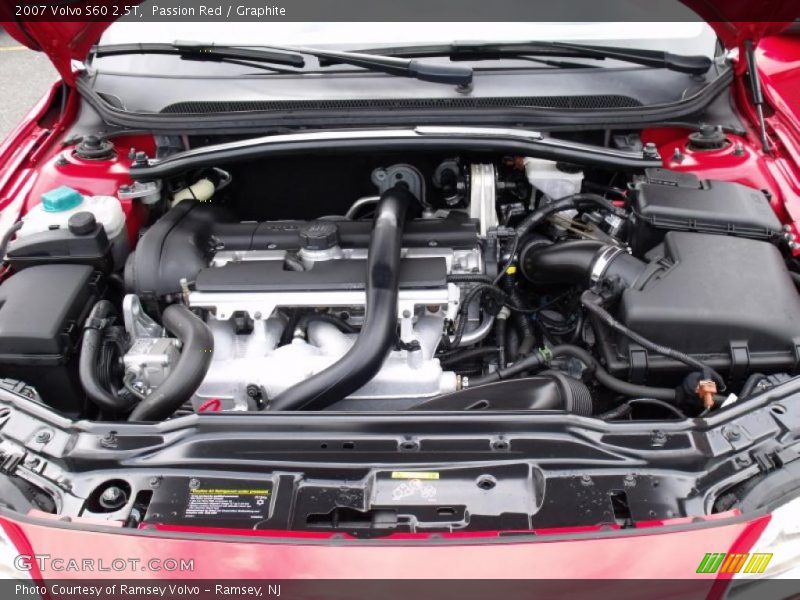 Passion Red / Graphite 2007 Volvo S60 2.5T