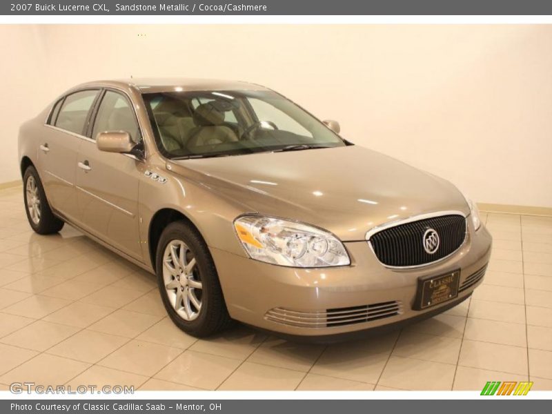 Sandstone Metallic / Cocoa/Cashmere 2007 Buick Lucerne CXL