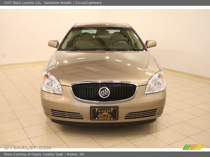 Sandstone Metallic / Cocoa/Cashmere 2007 Buick Lucerne CXL