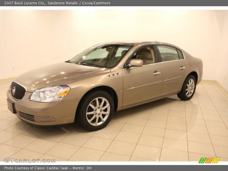 Sandstone Metallic / Cocoa/Cashmere 2007 Buick Lucerne CXL