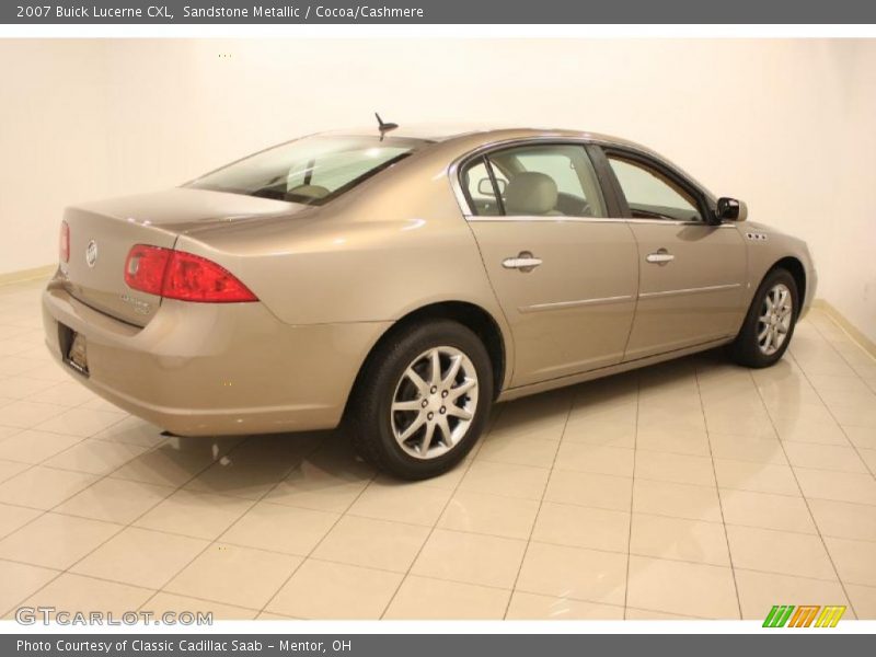 Sandstone Metallic / Cocoa/Cashmere 2007 Buick Lucerne CXL