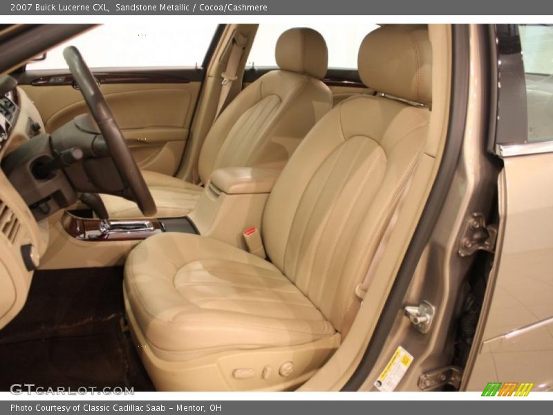 Sandstone Metallic / Cocoa/Cashmere 2007 Buick Lucerne CXL