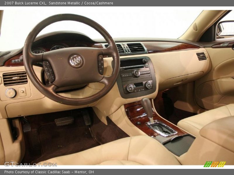 Sandstone Metallic / Cocoa/Cashmere 2007 Buick Lucerne CXL