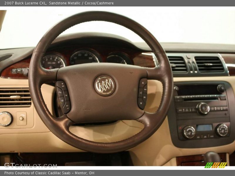 Sandstone Metallic / Cocoa/Cashmere 2007 Buick Lucerne CXL