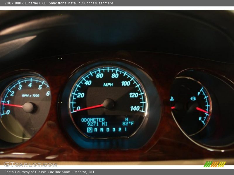 Sandstone Metallic / Cocoa/Cashmere 2007 Buick Lucerne CXL
