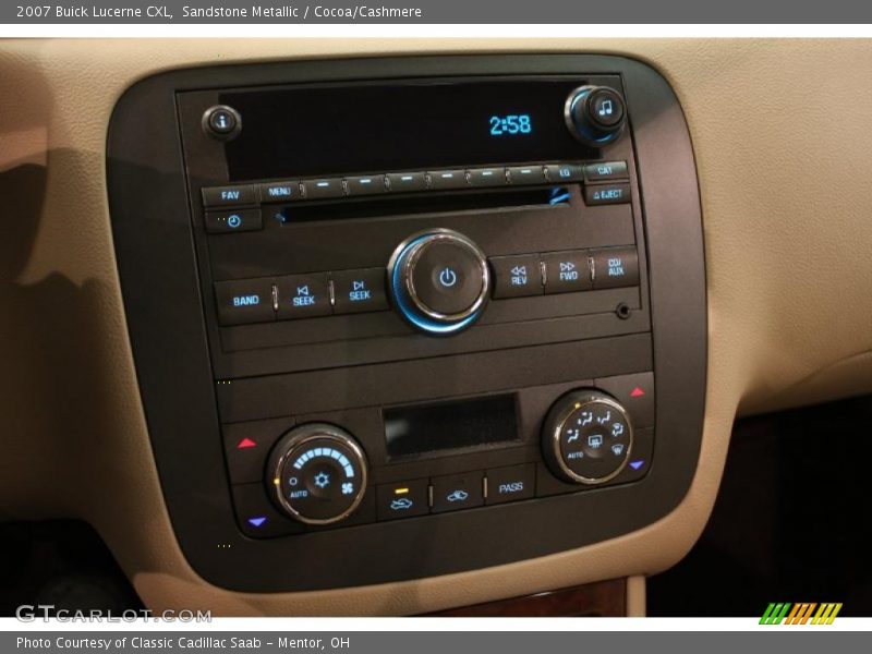 Sandstone Metallic / Cocoa/Cashmere 2007 Buick Lucerne CXL
