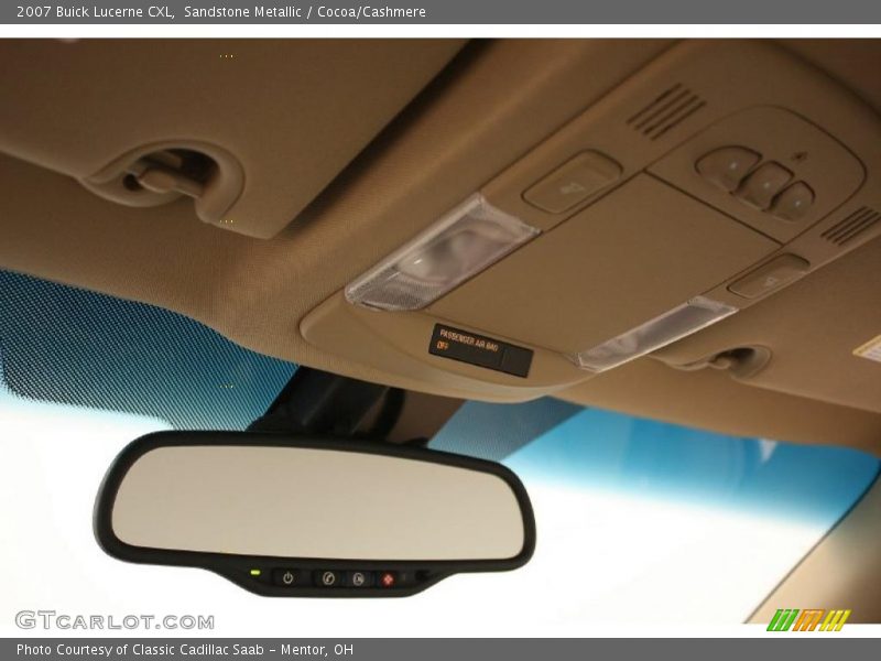 Sandstone Metallic / Cocoa/Cashmere 2007 Buick Lucerne CXL