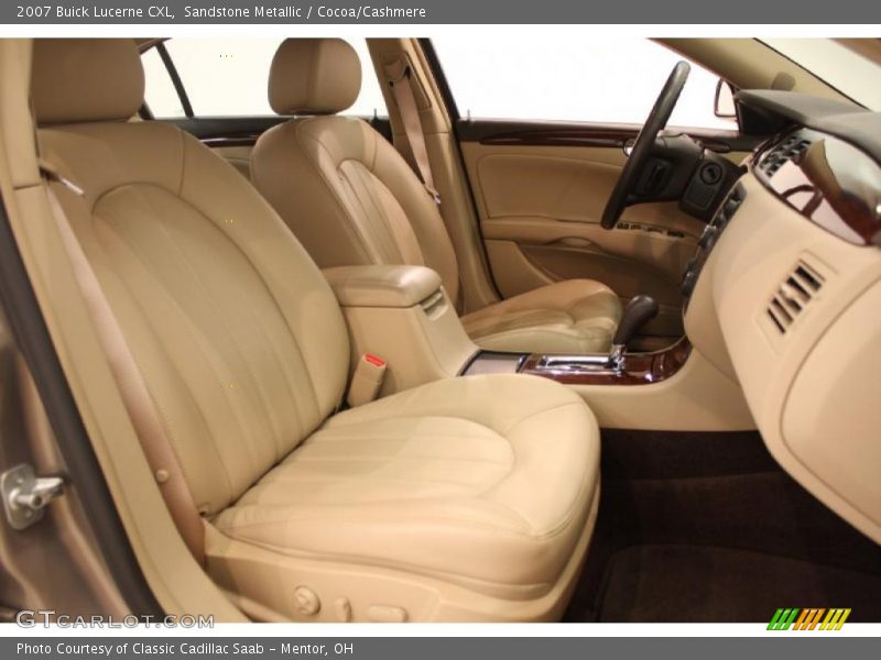 Sandstone Metallic / Cocoa/Cashmere 2007 Buick Lucerne CXL