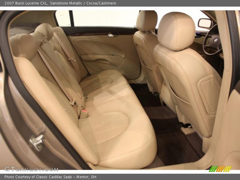 Sandstone Metallic / Cocoa/Cashmere 2007 Buick Lucerne CXL