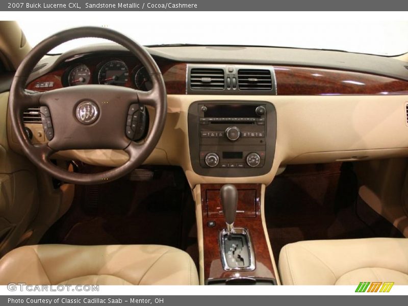 Sandstone Metallic / Cocoa/Cashmere 2007 Buick Lucerne CXL