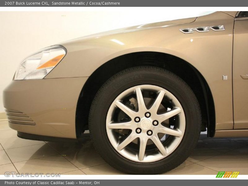 Sandstone Metallic / Cocoa/Cashmere 2007 Buick Lucerne CXL