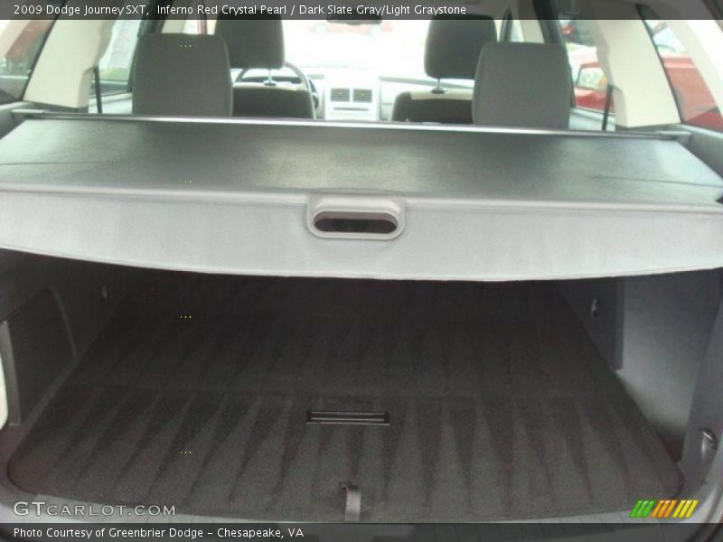 Inferno Red Crystal Pearl / Dark Slate Gray/Light Graystone 2009 Dodge Journey SXT